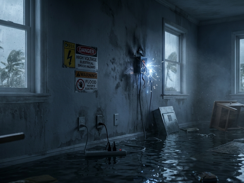 Can Water Damage Cause Electrical Fires?