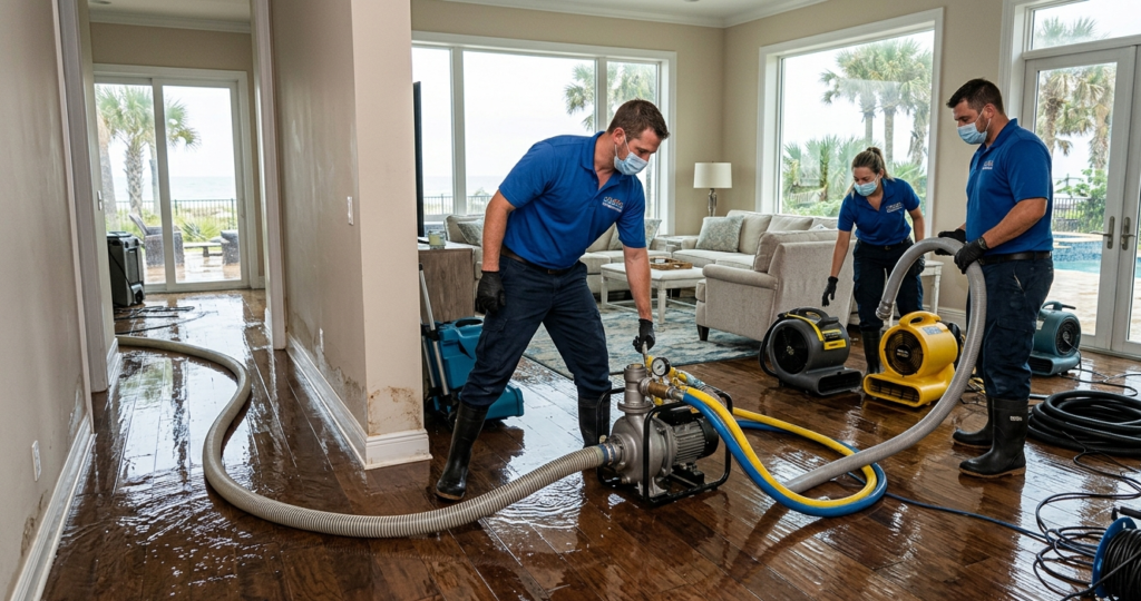Emergency Water Extraction service