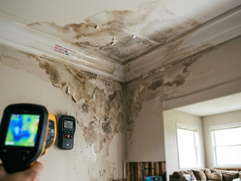 How Water Damage Spreads Through A Home | Water Damage Restoration Florida.